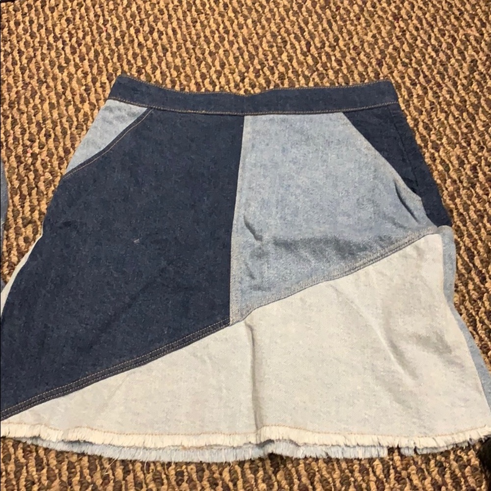 Jean skirt